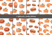 Watercolor Sweet Bakery set, a Food Illustration by kate_illustration (Thumbnail 3 of 5)