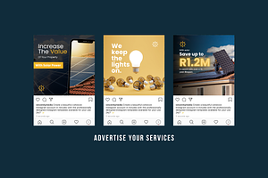 Solar Social Media Templates