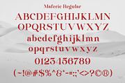 Maferic Signature, a Serif Font by Sealoung (Thumbnail 10 of 16)