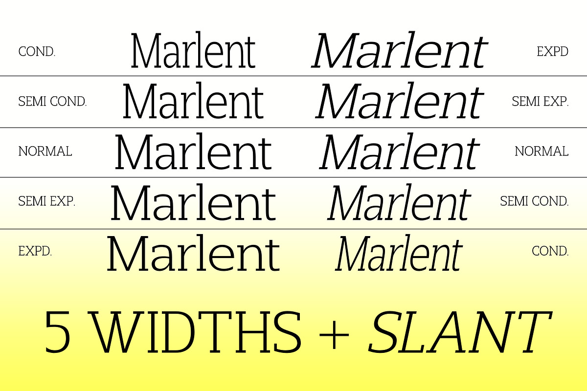 Marlent Variable, a Slab Serif Font by Stripes Studio (Photo 3 of 15)