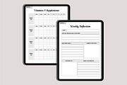 2025 Mental Burnout Workbook Digital, a Stationery Template by Designmela01 (Thumbnail 8 of 8)