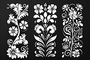 Ornate Floral Laser Cut Pattern Bun, an Object Graphic by balal (Thumbnail 3 of 11)