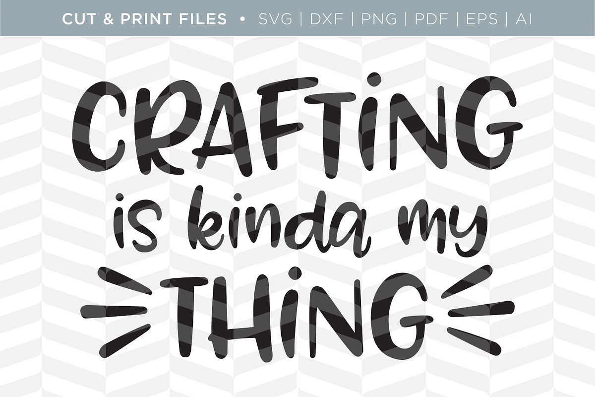Crafting SVG Cut/Print Files, an Illustration by Simply Bright Studio