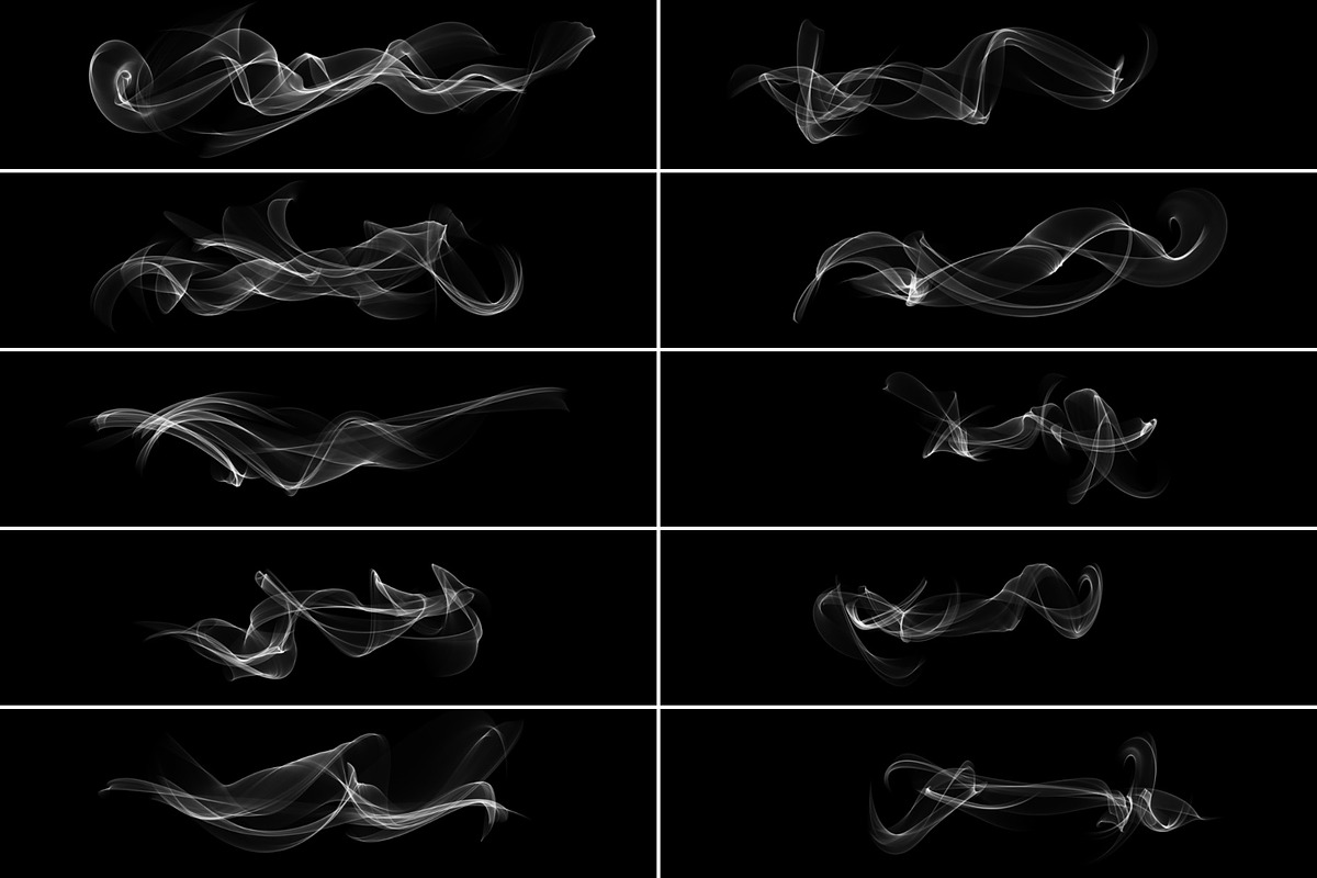 Smoke Photoshop Brush Collation, a Brush Add-On by MRI STUDIO (Photo 13 of 41)