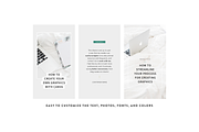 Jade Instagram Templates, a Social Media Template by Coded Creative (Thumbnail 2 of 5)