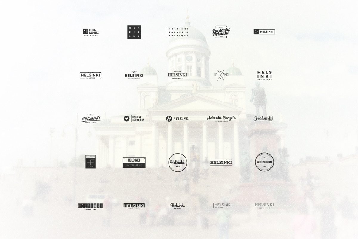 Helsinki - 25 Minimal Vintage Logos, a Branding & Logo Template by Mats-Peter Forss (Photo 3 of 4)