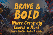 WELLDRUNE - Fearless Bold Stories, a Handwritten Font by HypeWorksCo (Thumbnail 2 of 17)
