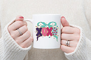 XOXO Valentine Bow PNG, Patchwork He, an Illustration by designcity5 (Thumbnail 5 of 8)