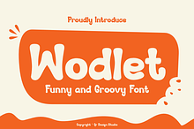 Wodlet - Funny Groovy Font