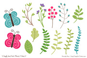 Crayon Box Flowers Clipart, an Illustration by Amanda Ilkov (Thumbnail 4 of 4)