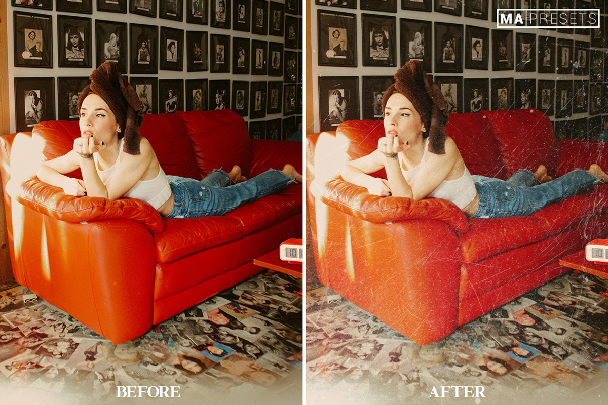 100 FILM TEXTURE OVERLAYS, a Texture Graphic by MaPresets (Photo 12 of 14)