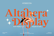 Altahera Display - Serif Display, a Serif Font by Indotype Foundry (Thumbnail 1 of 10)