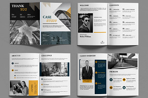 Business Case Study Booklet Template