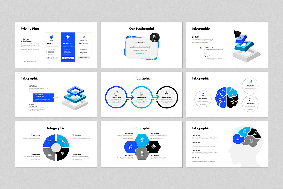 Digital Marketing Presentation, a Presentation Template by GenerousArt (Photo 5 of 8)