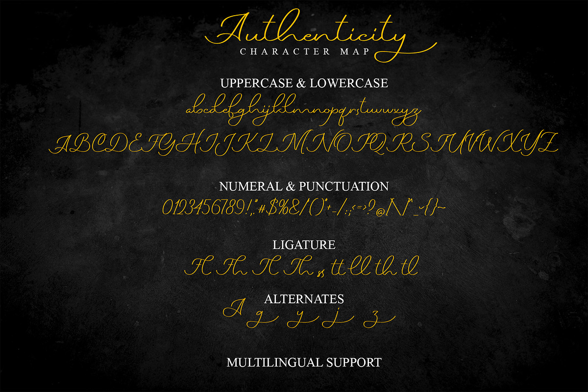 Authenticity, a Script Font by Doehantz Studio (Photo 8 of 9)