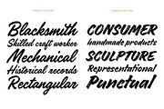 Handelson Collection, a Sans Serif Font by Mika Melvas (Thumbnail 3 of 9)