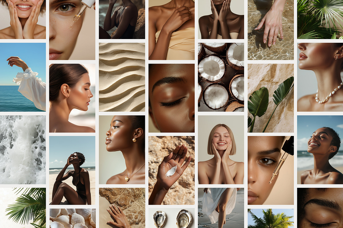 90 Coastal Beauty Stock Images, a Beauty & Fashion Photo by Wildfield Studio (Photo 2 of 6)
