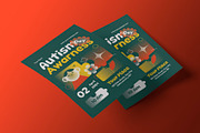 World Autism Day Flyer, a Flyer Template by Neermana (Thumbnail 3 of 4)