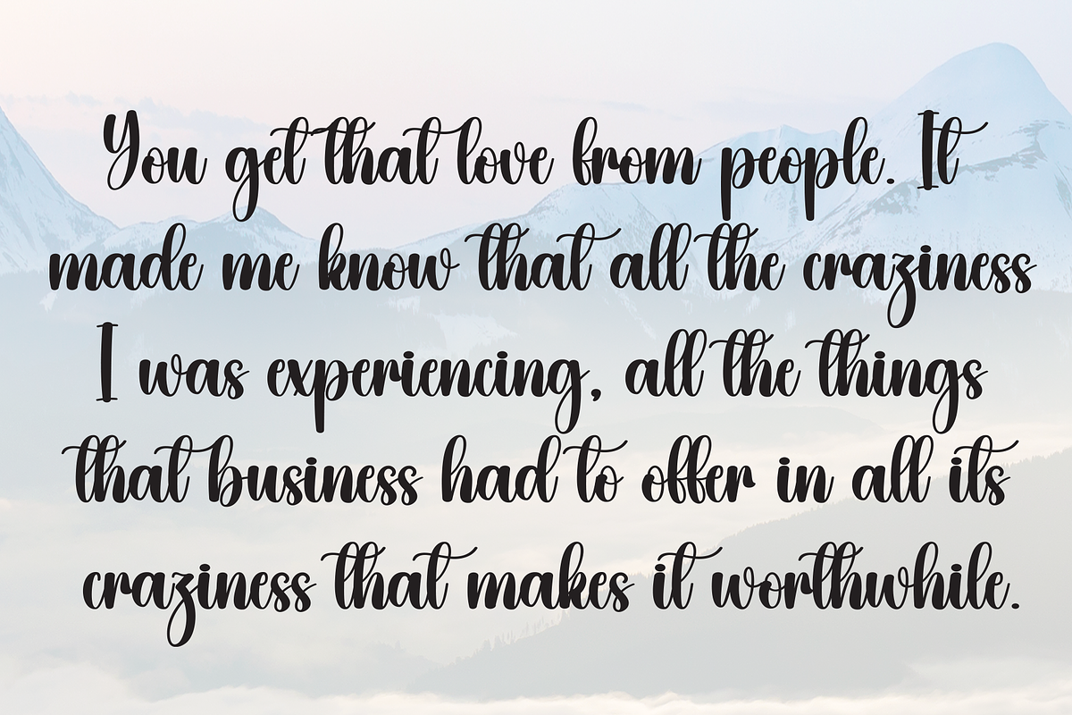 Darling | Script Font, a Handwritten Font by Scratchones (Photo 6 of 8)