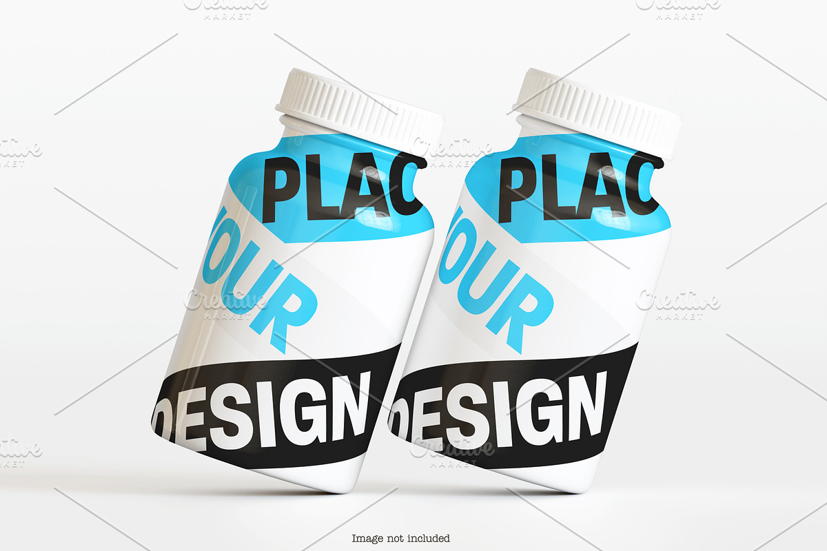 Pills Bottle Mockup Bundles, a Packaging Mockup by Ambo Ampeng (Photo 10 of 26)