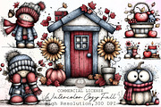 Watercolor Cozy Fall Clipart Bundle, an Illustration by Sublimation Artist (Thumbnail 1 of 6)
