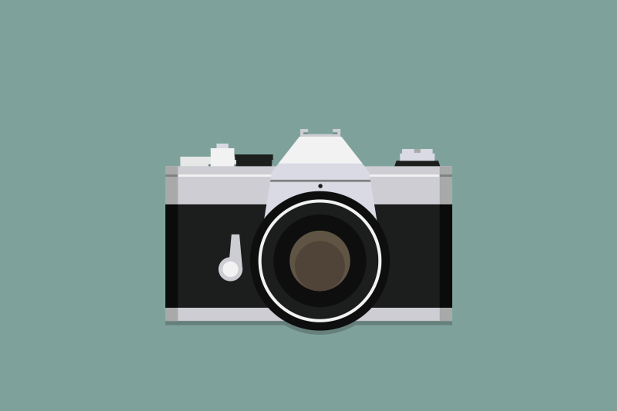 Vintage Film Camera, an Illustration by JD Creative