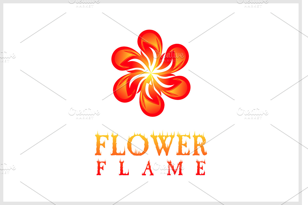 Circular Sparks Logo Makes Flowers, a Branding & Logo Template by Atlantis X Nurman Arbai (Photo 2 of 2)