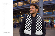 Soccer Scarf Mockup Set, a Merchandise Mockup by Country4k (Thumbnail 2 of 5)