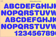 Biki Round Stencil - Black, a Blackletter Font by _//_//\/\_//_//\/\ (Thumbnail 2 of 5)