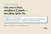 Mix Penny Press - Neat Handwriting, a Handwritten Font by Mix Fonts (Thumbnail 8 of 10)