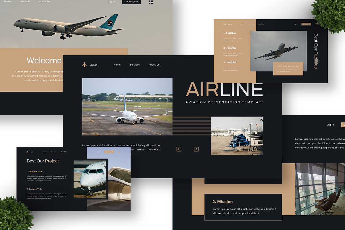 Airline - Aviation Keynote preview 2