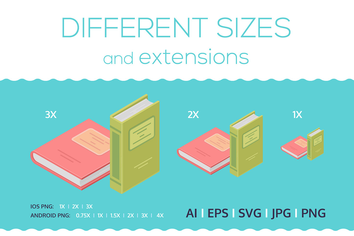 Isometric icons for business, an Outline Icon by Boyko Pictures (Photo 2 of 8)