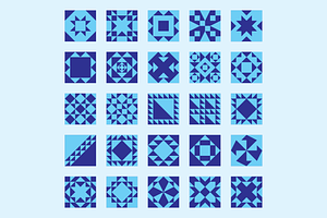 Quilt Patterns Icons