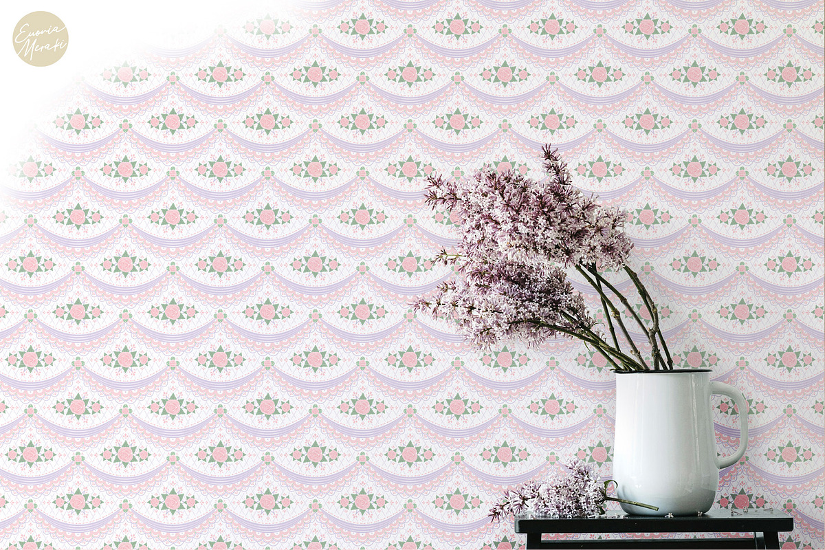 Cottagecore Pattern 10 Vintage Lace, a Pattern Graphic by Euonia Meraki (Photo 8 of 12)