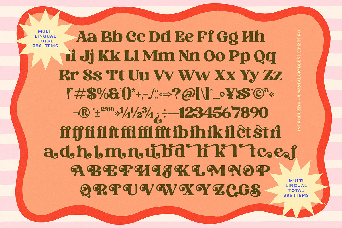 Aroma Vintage - Retro Serif Font, a Serif Font by timelesstype.co (Photo 15 of 15)