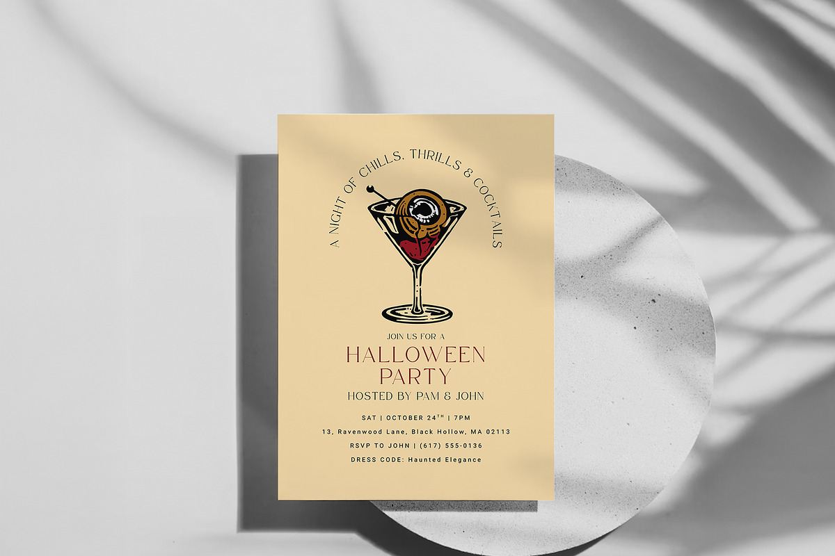 Editable Canva Halloween template preview 7