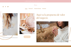 Squarespace Template 7.1 : Aina