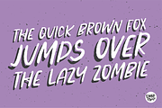 ZOMBIE CRAWL Halloween Font, a Sans Serif Font by Blush Font Co. (Thumbnail 3 of 7)