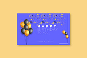 happy birthday set, a Card Template by designbydi (Thumbnail 7 of 7)