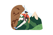 Extreme sport on summer vacation set, a Sport Illustration by PaperTrident (Thumbnail 3 of 9)