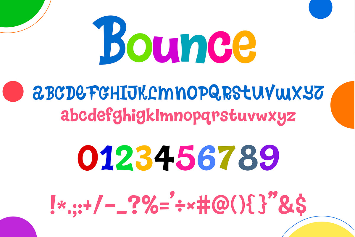 Bounce Font, a Script Font by OWPictures (Photo 2 of 9)