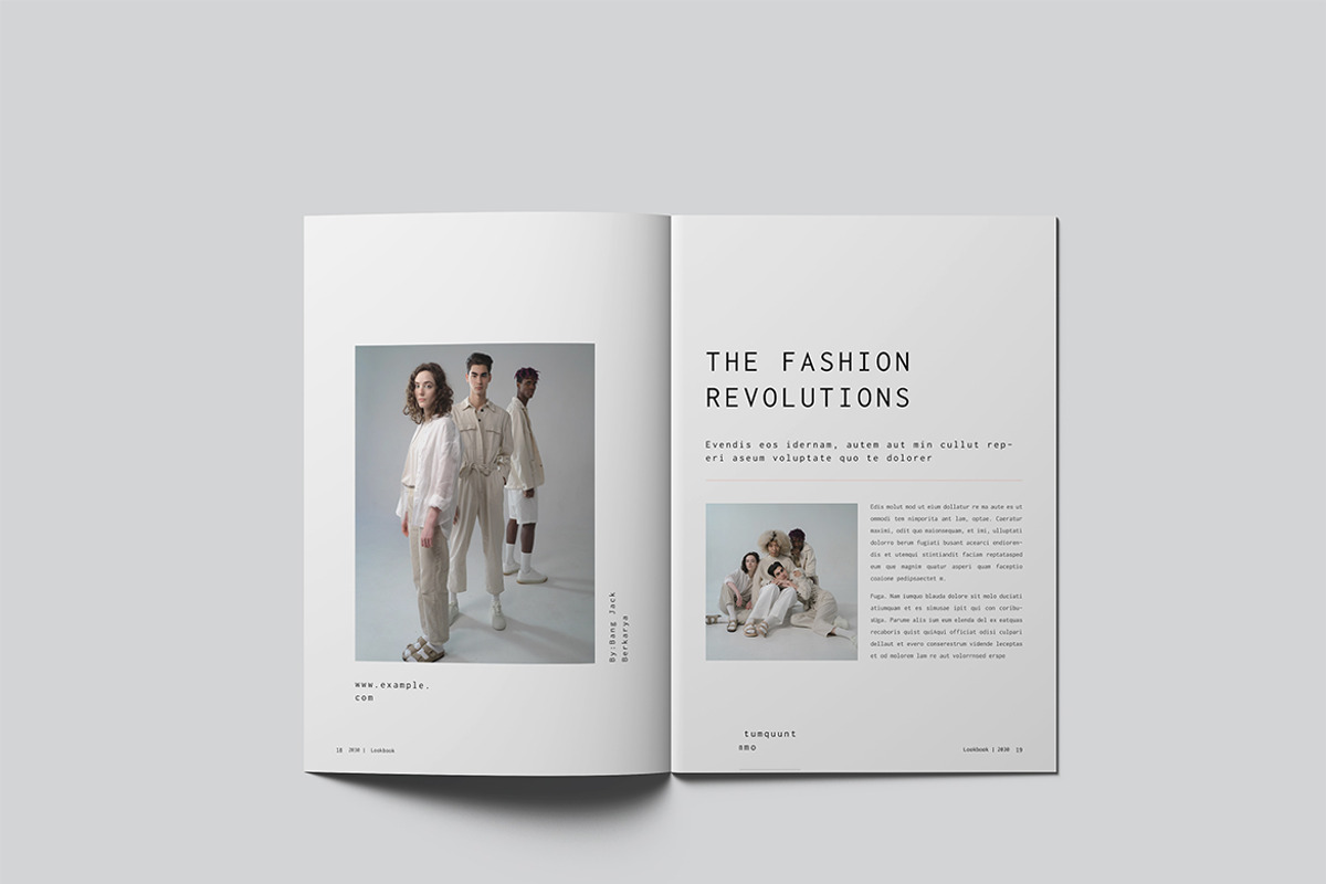 Fashion Lookbook Template, a Brochure Template by Alhaytar (Photo 10 of 12)