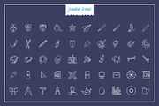 Art Line Vector Icons V2, an Outline Icon by Jumbo Icons (Thumbnail 4 of 5)