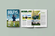 Golfys Sport Magazine Template, a Magazine Template by UICreative (Thumbnail 5 of 5)
