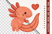 Faux Crochet Valentine Bundle PNG, a Seasonal Illustration by Craftsbeefy (Thumbnail 5 of 6)