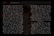 Mayhem - Handwritten Font, a Font by saintricchi (Thumbnail 2 of 6)