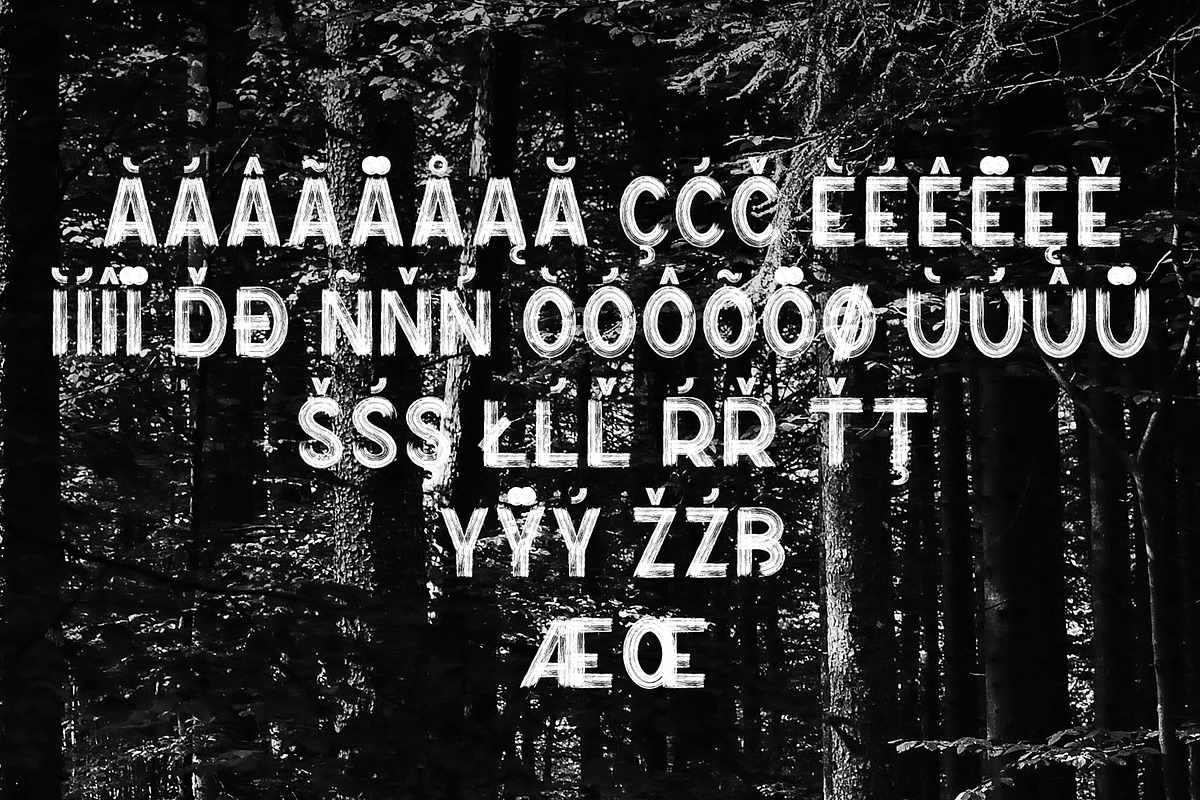 True South Handbrush Fonts, a Sans Serif Font by Crump Hand (Photo 4 of 8)
