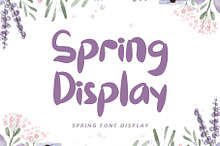 Spring Display