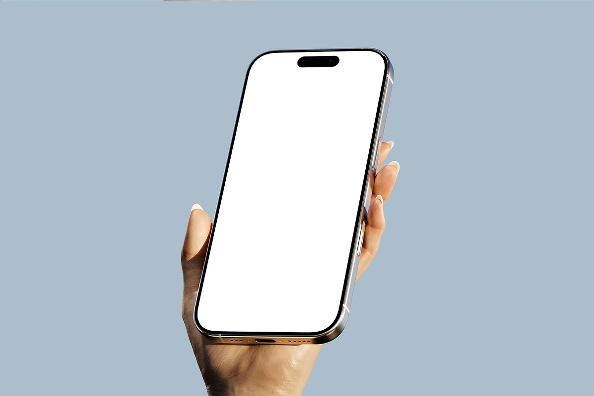 Hands Phone Mockups, an iPhone Mockup by Croma Studio (Photo 5 of 5)