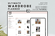 Wardrobe Manager Notion Template, an App Template by MondaySpark (Thumbnail 1 of 9)
